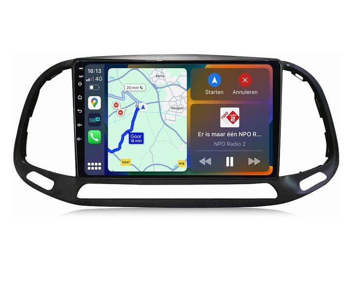 Android navigatie radio Fiat Doblo 2015-2020, Android OS..., Auto diversen, Autoradio's