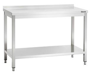 Werktafel met achteropstand en tussenschap | 120x60x(h)85..., Verzenden, Nieuw in verpakking