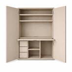 123Kast - Computerkast Roma 02 - 120x60x190H cm - uitschuifb, Verzenden, Nieuw
