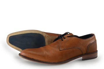 Manfield Veterschoenen in maat 42 Cognac, Manfield, Overige kleuren, Verzenden, Zo goed als nieuw