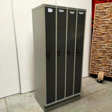 4-deurs Oostwoud ruimte besparende kledinglocker EXTRA SMALL, Ophalen of Verzenden, Nieuw