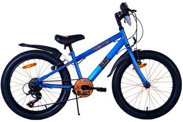NERF Kinderfiets - Jongens - 20 inch - Satijn Blauw - 6 Spee, Fietsen en Brommers, Fietsen | Kinderfietsjes, Ophalen of Verzenden