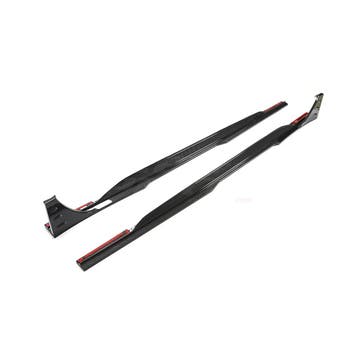 Dry Carbon Fiber Side Skirts Voor Audi RS6 C8 (Avant), Auto-onderdelen, Carrosserie en Plaatwerk, Ophalen of Verzenden, Nieuw