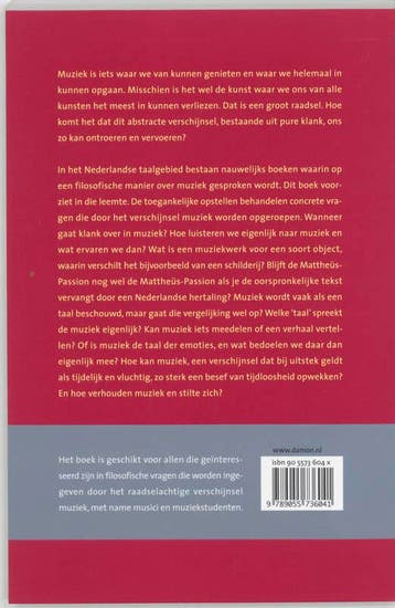 Welke taal spreekt de muziek ? 9789055736041, Verzenden, Gelezen
