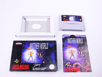 SNES - Another World - Boxed CIB, Spelcomputers en Games, Games | Nintendo Super NES, Ophalen of Verzenden, Nieuw