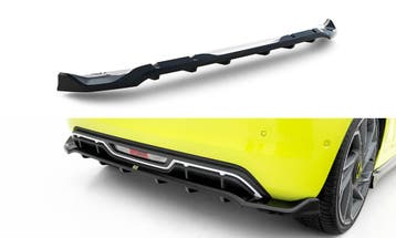 Achter Diffuser Abarth 500e Maxton Glanzend zwart, Ophalen of Verzenden, Nieuw