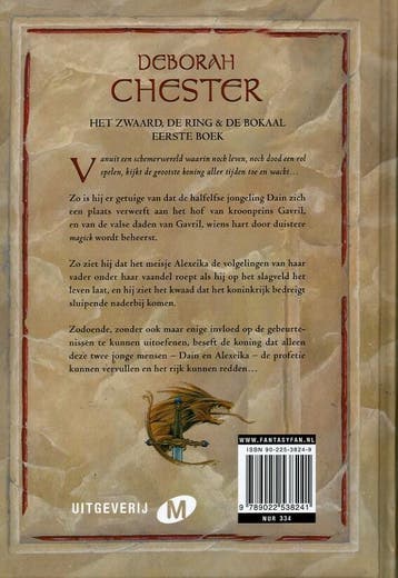 Het zwaard / Het zwaard, de ring en de bokaal / 1, Verzenden, Gelezen, Deborah Chester