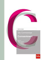 Sdu Commentaar Gemeentewet. Editie 2020 / SDU Commentaar, Verzenden, Zo goed als nieuw