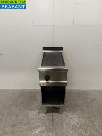 RVS Zanussi Bakplaat Grillplaat 35 cm 400V Horeca, Zakelijke goederen, Horeca | Keukenapparatuur, Ophalen of Verzenden, Gebruikt