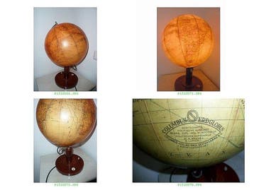 Celestial and terrestrial globes - Very rare !! Columbus, Antiek en Kunst