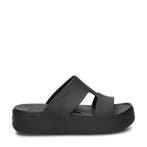 Crocs Getaway Platform H-strap slippers voor dames, Kleding | Dames, Schoenen, Slippers, Verzenden, Zwart, Nieuw