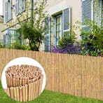 vidaXL Scherm 300x100 cm bamboe, Verzenden, Nieuw, Hout, 1 tot 2 meter