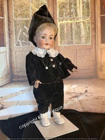Kämmer & Reinhardt, # 122, 42cm, Toddler, orig. Jungenanzug,