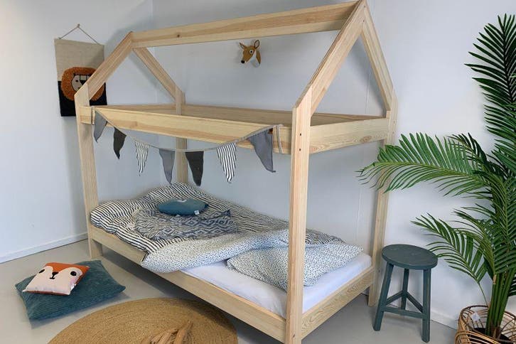 Rockwood® Montessori Huisjesbed Bedhuisje Lief, Kinderen en Baby's, Kinderkamer | Bedden, Nieuw, Ophalen of Verzenden