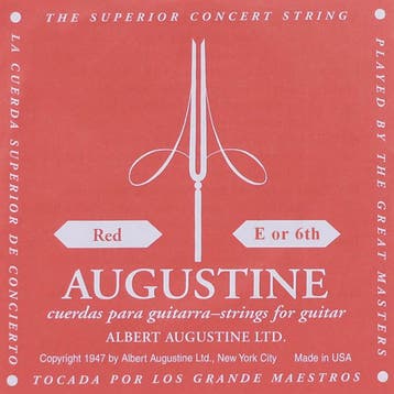 Augustine AURED-6 E-6 snaar, silverplated wound nylon,, Muziek en Instrumenten, Ophalen of Verzenden, Nieuw