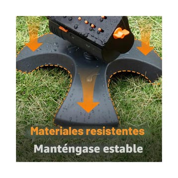Diivoo Mini Turbo oscillerende gazonsproeier met 16 sproe..., Verzenden, Nieuw