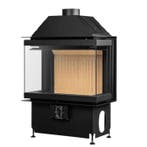 Inbouw Houtkachel Crystal 60 Open Side, Nieuw