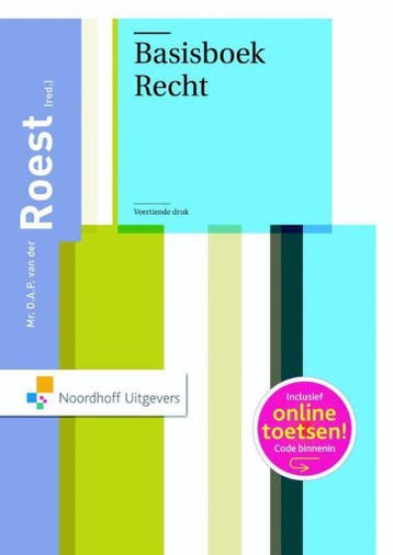 Basisboek Recht, 9789001845070, Boeken, Studieboeken en Cursussen, Verzenden, Zo goed als nieuw, HBO