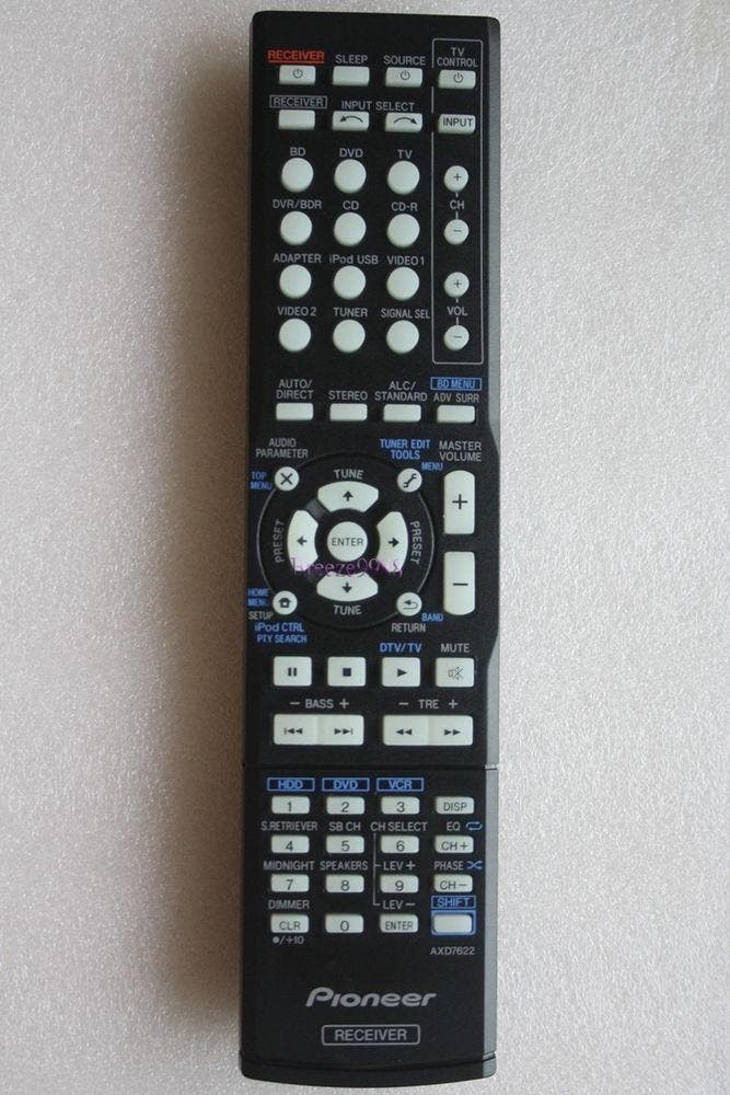 Afstandsbediening Pioneer axd7622 axd7660 VSX-422, Audio, Tv en Foto, Afstandsbedieningen, Origineel, Nieuw, Ophalen of Verzenden