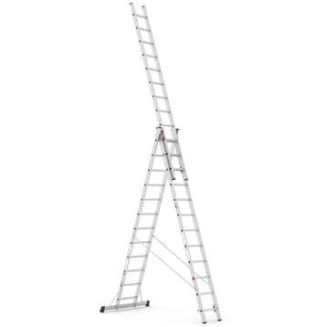 Aanbieding: Reformladder Wixor 3x12 sporten, Doe-het-zelf en Verbouw, Ladders en Trappen, Nieuw