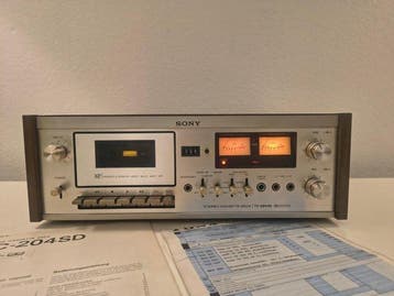 Sony - TC-204SD Audiocassette deck, Nieuw