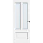 Lundia binnendeur Willemijn 78x211,5 (Stomp, Mat facetglas), Minder dan 80 cm, Binnendeur, Nieuw, Ophalen of Verzenden