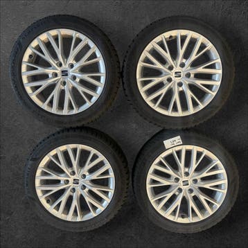 Seat Leon / Ateca / Arona / Ibiza originele velgenset, Ophalen, Gebruikt, Banden en Velgen, 17 inch