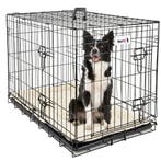 MaxxPet Hondenbench met Plaid - Zwart - Incl. Plaid - 107..., Dieren en Toebehoren, Verzenden, Nieuw