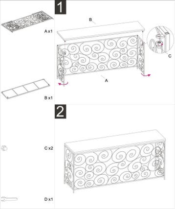 CONSOLE STER MARMER CM 120X40X80, Huis en Inrichting, Tafels | Eettafels, Ophalen of Verzenden, Nieuw