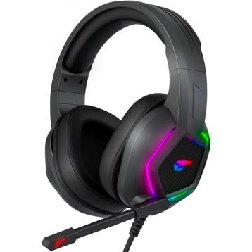 Strex Gaming Headset met Microfoon & RGB Verlichting, Verzenden, Nieuw, Strex