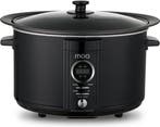 2dekans | MOA Slowcooker Digitaal - 6,5 liter - Zwart - BPA, Ophalen of Verzenden