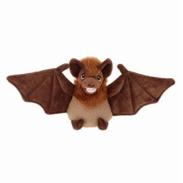 Keel Toys vleermuis knuffel - bruin pluche - 15 cm, Verzenden, Nieuw