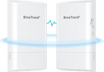 Outdoor Access Point Set | 867Mbps | Laatste Stuk!, Ophalen of Verzenden, Zo goed als nieuw, BrosTrend