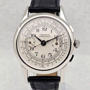 Chronographe Suisse - Lebois & Cº - Cal. Landeron 48 -, Nieuw