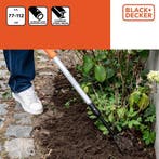 2dekans | BLACK+DECKER Cultivator - Telescopische Steel 77 -, Ophalen of Verzenden, Zo goed als nieuw, BLACK+DECKER