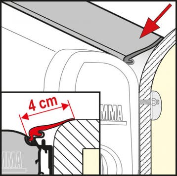 Fiamma Rain Guard M 30mtr, Nieuw