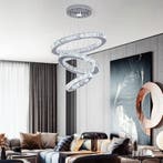 Luxe Kristallen LED Hanglamp met Afstandsbediening, Huis en Inrichting, Lampen | Kroonluchters, Verzenden, Nieuw