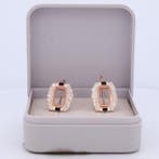 Zonder minimumprijs - Oorbellen - 9 kt. Roségoud - 0.50ct., Sieraden, Tassen en Uiterlijk, Oorbellen, Nieuw