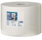 Tork Wiping poetspapier 1000 mtr 1-laags wit - per rol, Verzenden