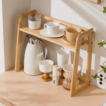 Stijlvolle Keuken Organizer - 2-Laags Aanrechtblad Opslagrek, Huis en Inrichting, Verzenden, Nieuw