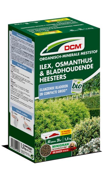 Meststof Ilex, Osmanthus & Bladhoudende heesters (1,5 kg), Tuin en Terras, Ophalen of Verzenden
