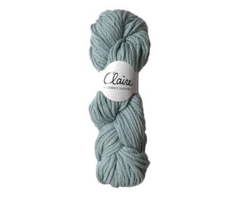 byClaire chunky cotton 006 iceblue - Haakgaren / Breigaren, Ophalen of Verzenden, Nieuw, Breien of Haken, Wol of Garen