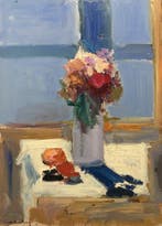 Vives Maristany (XX) - Das blaue Fenster