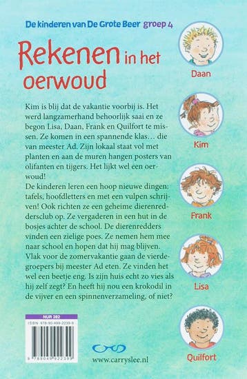 Rekenen in het oerwoud / De kinderen van De grote beer / 4, Verzenden, Gelezen, Carry Slee
