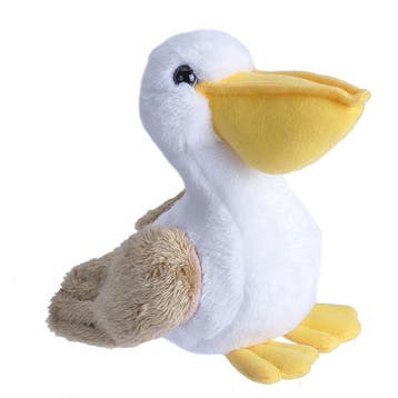 Wild Republic pelikaan knuffel - pluche - 13 cm - zeevogel, Verzenden, Nieuw