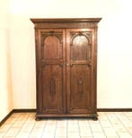 Kleerkast - Eik - Poortkast, Antiek en Kunst