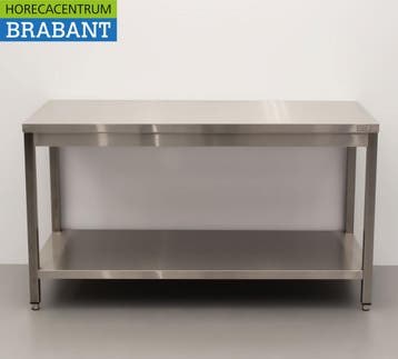 HCB RVS Werktafel Tafel Basic-line 150 x 60 x 85 cm Horeca, Ophalen of Verzenden, Nieuw in verpakking