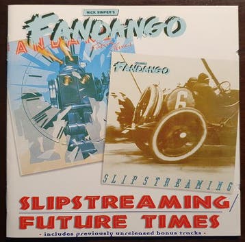 cd - Nick Simpers Fandango - Slipstreaming / Future Times, Verzenden, Zo goed als nieuw