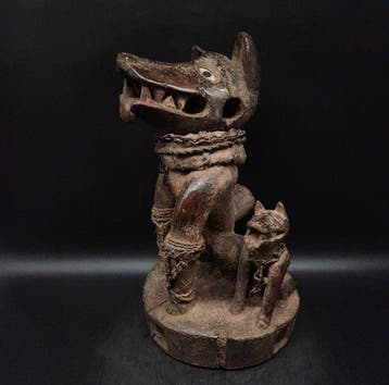 Magnifique statue kongo - sculptuur - Bakongo -