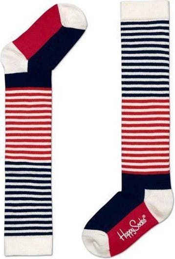 Happy Socks - Happy Socks  Blauw-Rood gestreept 4-9 maanden, Ophalen of Verzenden, Nieuw, Blauw